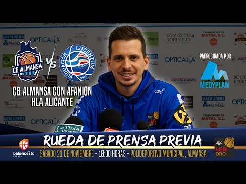 Previa Rubén Perelló - J06 - CB Almansa con AFANION vs HLA Alicante
