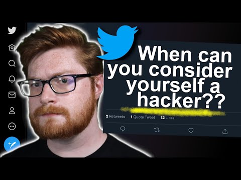 DON'T call yourself a hacker...