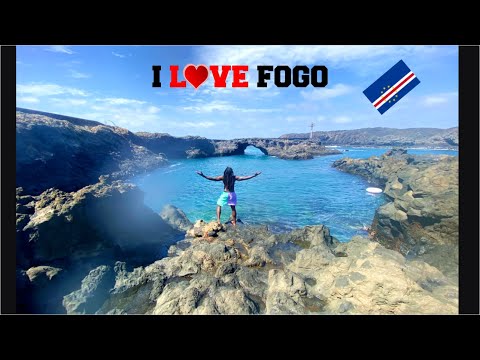 SEM PRESSA - ILHA DI FOGO CABO VERDE...Volcão, Piscina Natural...