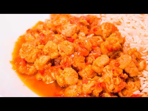 Das EINFACHSTE Vegane Gulasch Rezept! 😍😋 Gesundes & Fettarmes Gulasch Vegan