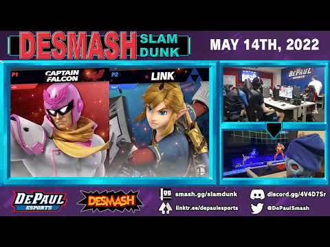 Sean (Captain Falcon) vs poof (Link) -  DeSmash Slam Dunk: May 2022 Winners Round 4