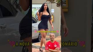Quem é a nova namorada do ex-atacante Romário 😱 #romário #flamengo