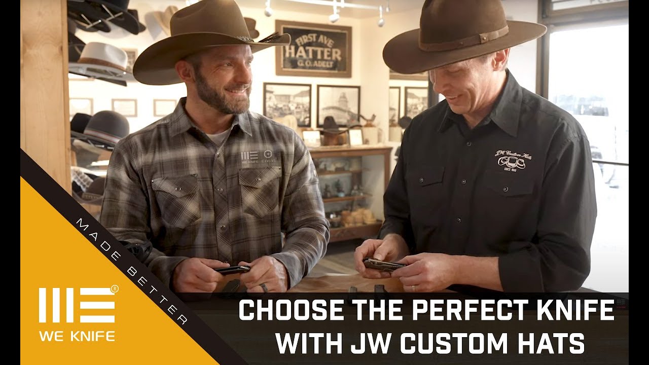 How to Make a Custom Hat and Choose the Perfect Knife with JW Custom Hats