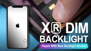 iPhone Xr Dim Backlight - Repair With New Backlight Module