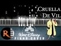 Cruella De Vil 1961 Disney Blues Piano Cover 101 Dalmatians