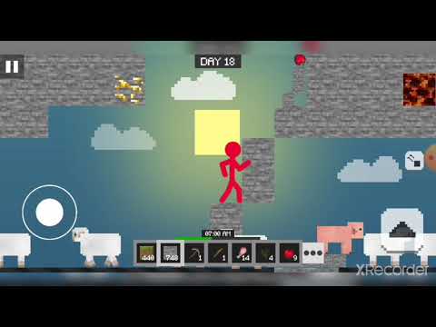 Stickman VS Multicraft Noob Survival - Stickman Noob vs Pro /// Gameplay Wolkthough Part ( 13 )