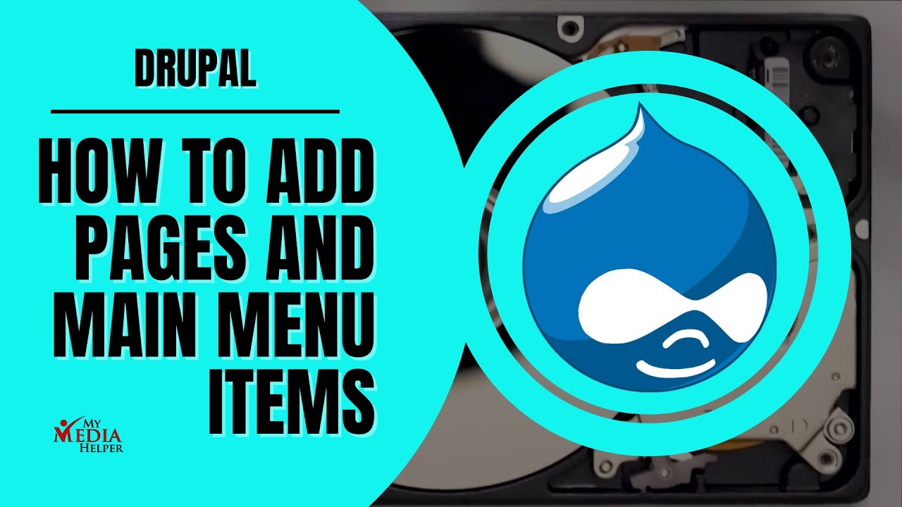 Creating Drupal Pages and Adding Them to the Main Menu
