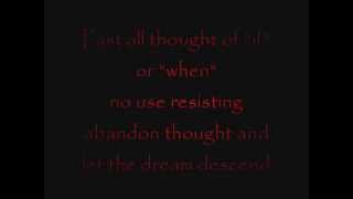 Gerard Butler/Emmy Rossum - The Point Of No Return - Lyrics