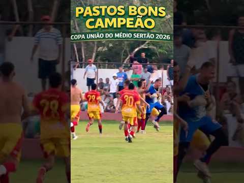 Pastos Bons vence Jatobá nos pênaltis e garante o título de campeão da Copa União do Médio Sertão.