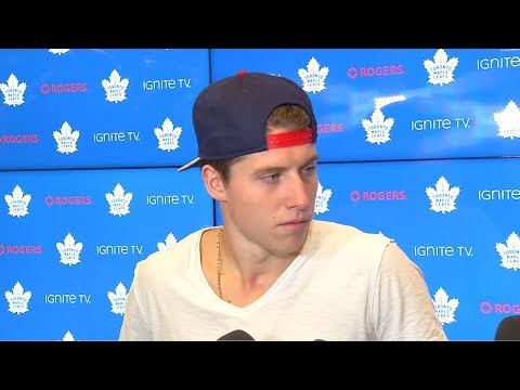 Maple Leafs Morning Skate - Mitch Marner - September 28, 2019