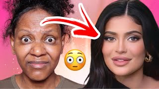 Makeup Transformation Kylie Jenner #makeup #lacefrontwig