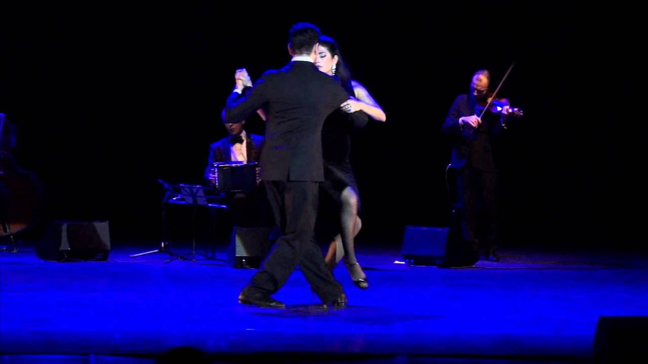 Video thumbnail for Sebastian Jimenez & Maria Ines Bogado and Solo Tango Orquesta (Nochero Soy) Planetango-11