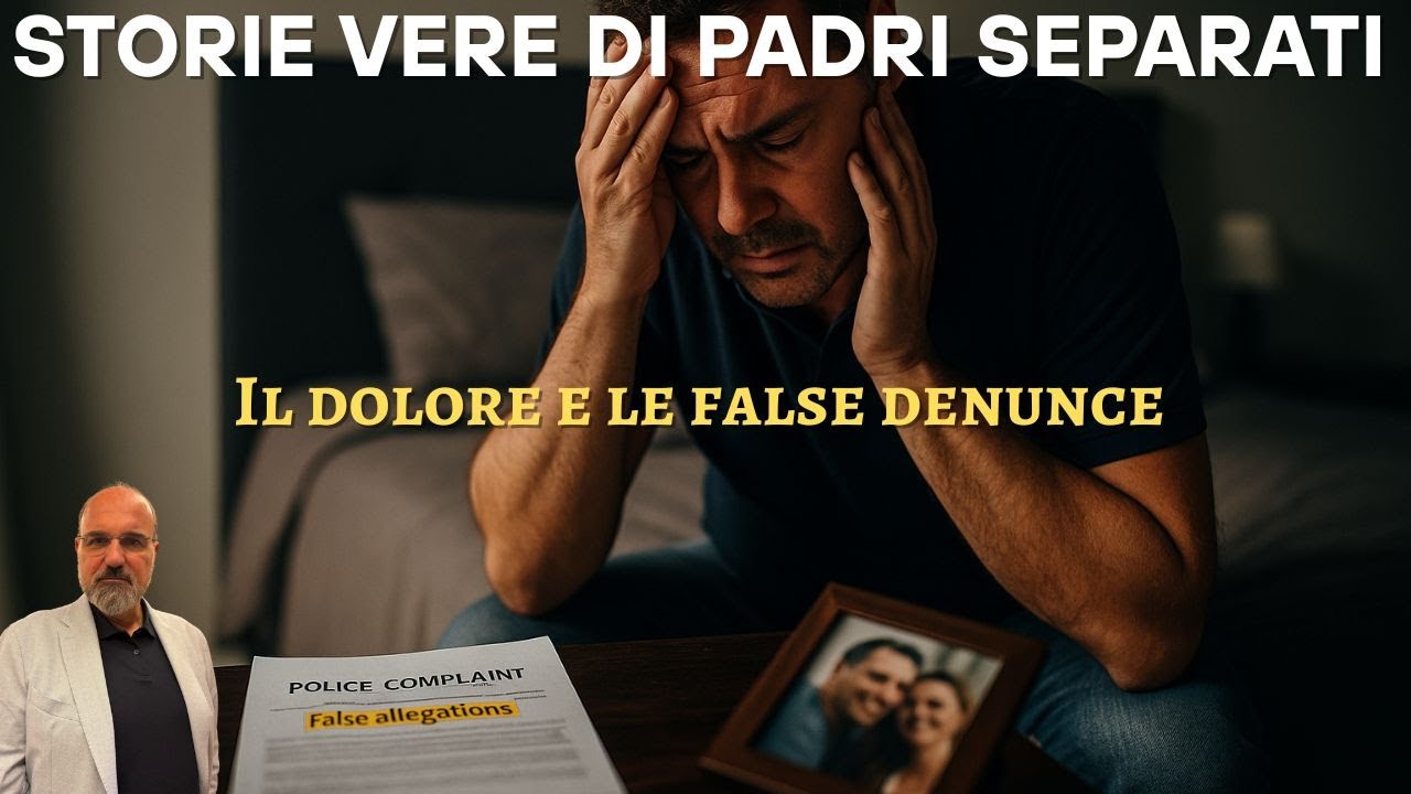 STORIE DI PADRI SEPARATI: Il dolore e le false denunce