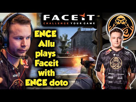 ENCE Allu plays Faceit with ENCE doto in Inferno
