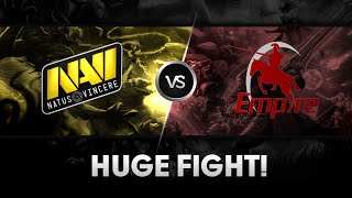 Huge fight! by Na`Vi vs Team Empire @ DAC 2015