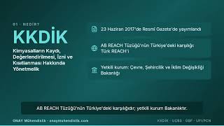 KKDİK Nedir? Kimleri Kapsar, Kayıt Nasıl Yapılır? (Türkiye'nin REACH'i)