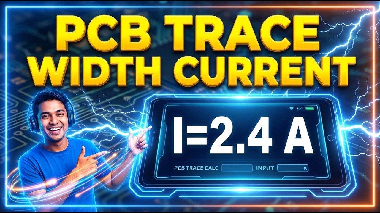 PCB Trace Width Current Interactive Calculator