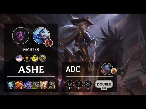 Ashe ADC vs Tristana - NA Master Patch 11.12