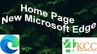 How To Change The Home Page In The New Microsoft Edge