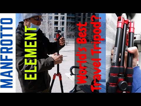 Manfrotto Element Traveller Small Juodas video