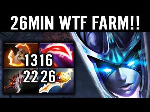 Craziest WTF Farm 26Min PA vs Invoker MID - 1000 GPM Best Counter Play EPIC Dota 2