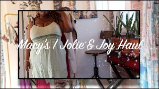 Download lagu Jolie & Joy Fashion | Macy's Haul | Plus Size Dresses mp3