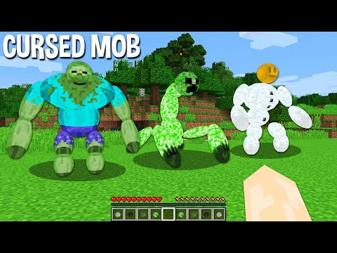 Olive Dude - SECRET CURSED MOB in Minecraft ! INCREDIBLE MOBS !