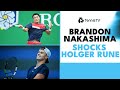 Brandon Nakashima Best Shots vs Rune! ? | Shanghai 2023