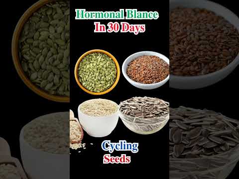 Hormonal Balance Seeds | Seeds Cycling with Flax, Pumpkin, Sesame & Sunflower for Each Phase