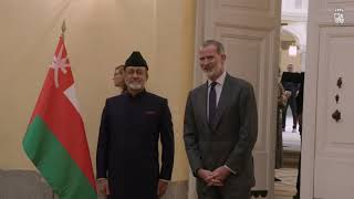 Su Majestad el Rey, acompañado por Su Majestad el Sultán de Omán, preside el encuentro con destacados representantes del tejido empresarial español