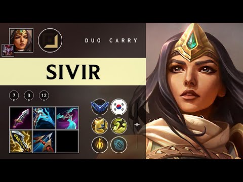 Sivir ADC vs Tristana - KR Diamond Patch 25.22