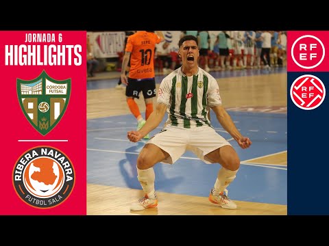 Resumen #PrimeraDivisiónFS |Córdoba Patrimonio 4-1 ATP Iluminación Ribera Navarra| Jornada 6