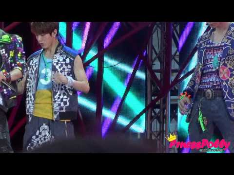 [Fancam] 130316 BTOB - WOW at KMWB (Sungjae Focus Part 1)