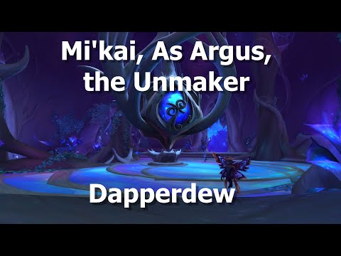 Dapperdew--Mi'kai, As Argus, the Unmaker--Silky Shimmermoth Mount Guide--WoW Shadowlands