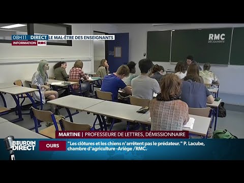 De plus en plus de profs prêts à quitter l'éducation nationale: "C'est une question de survie"