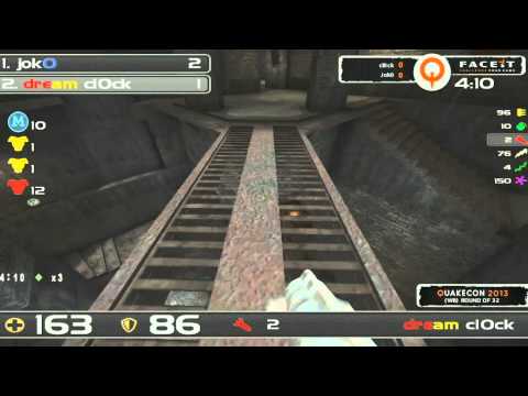 QuakeCon 2013 Bracket Stage RO32 jokO vs clOck (map 1 of 2 t7)