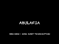 Abulafia (John Zorn) // Marc Ribot transcription