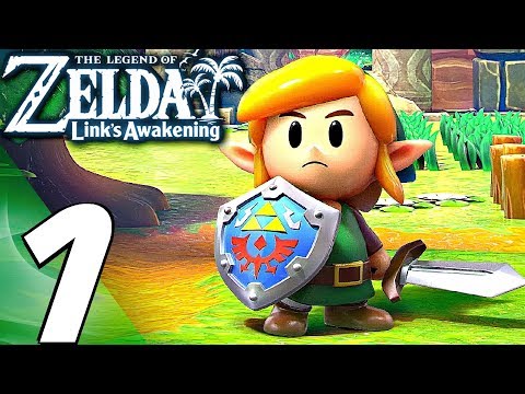 Legend of Zelda: Link's Awakening - Gameplay Walkthrough Part 1 - FULL GAME (REMAKE)