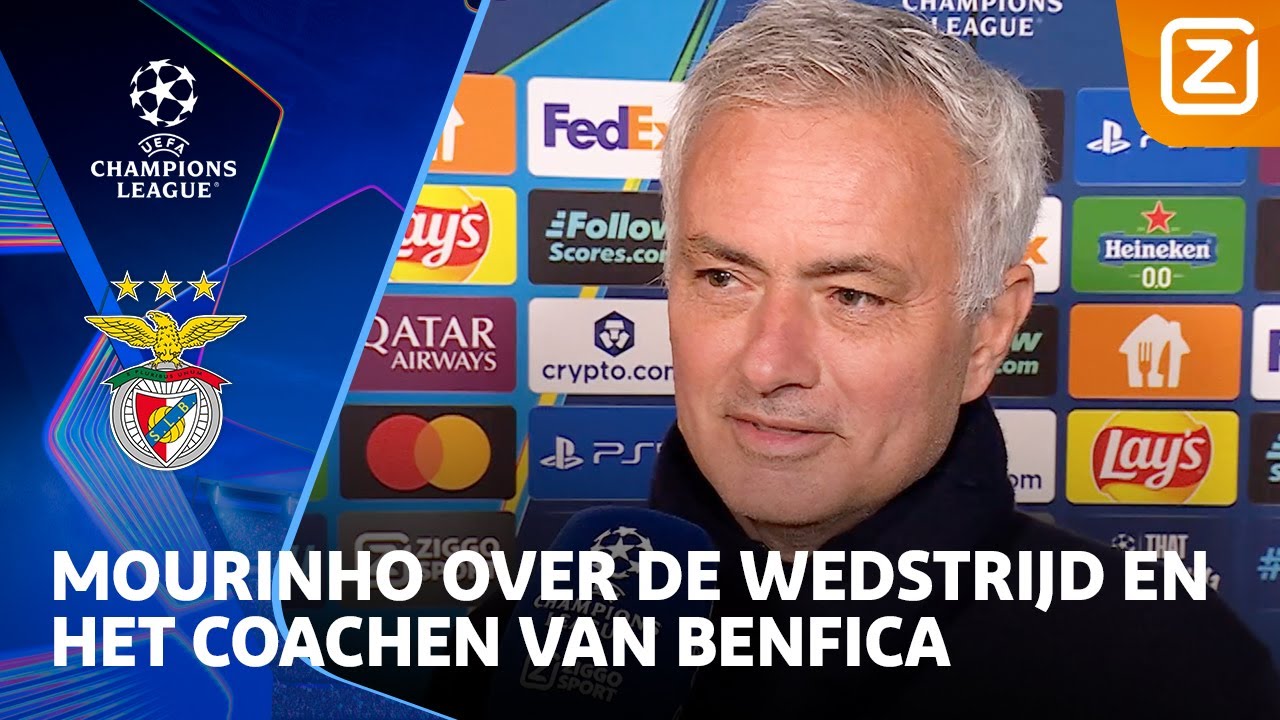 Mourinho: 'Dit heeft ons veel hoop gegeven.' ✨ | Interview met Mourinho