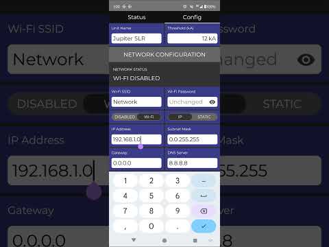 Jupiter SLR BLE Companion App