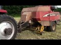 CaseIH 8920 with New Holland BB940 baling hay