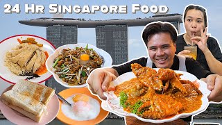 24 HR SINGAPORE Food Tour | Best Food City in the World?