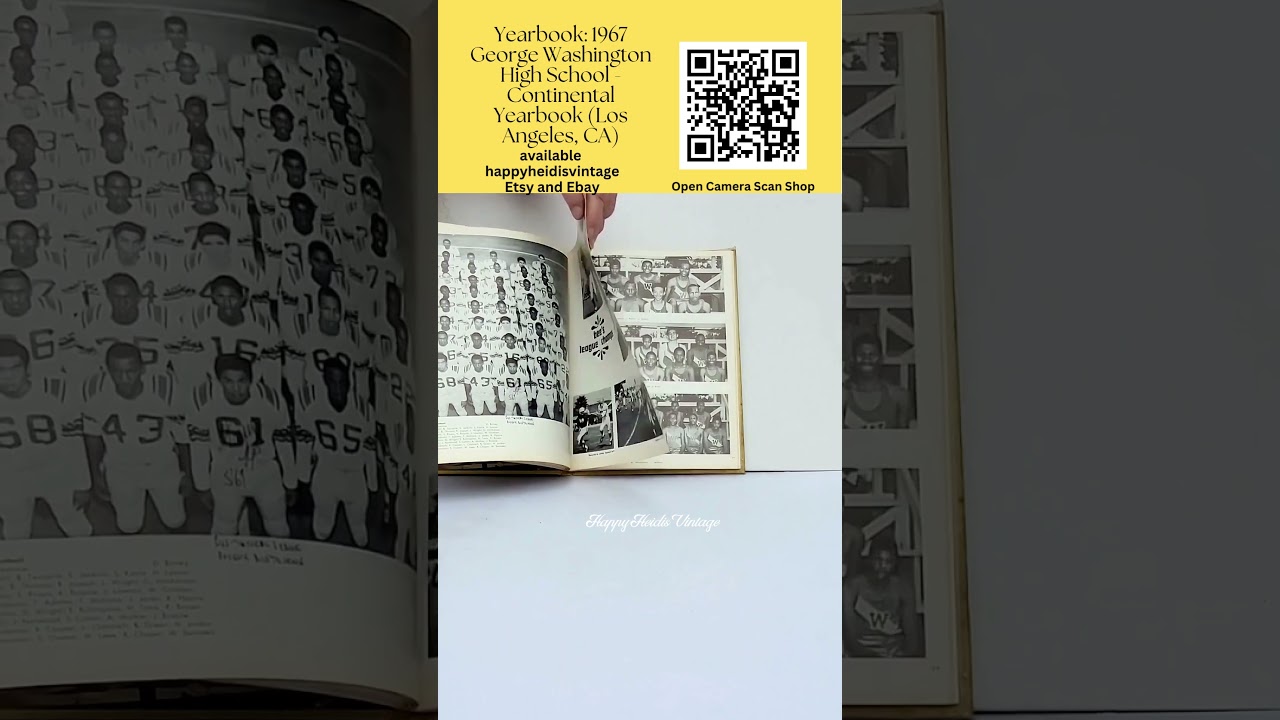 Yearbook 1967 George Washington LA High School