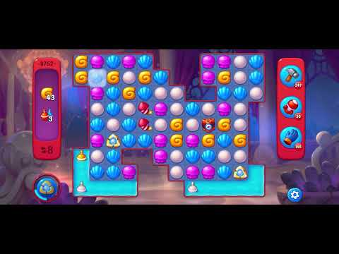 Fishdom Hard level 9752 no boosters フィッシュダム ハード