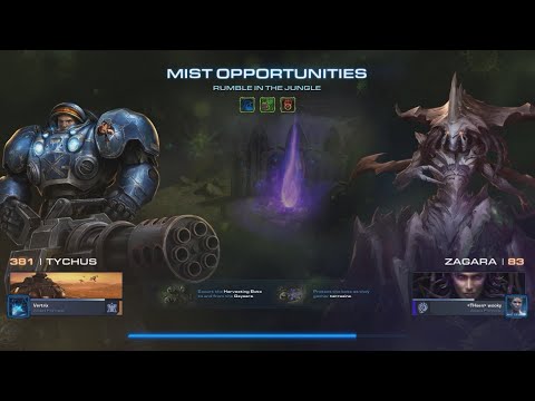 Starcraft 2: Mutation 268 - Rumble in the Jungle - Tychus, Zagara