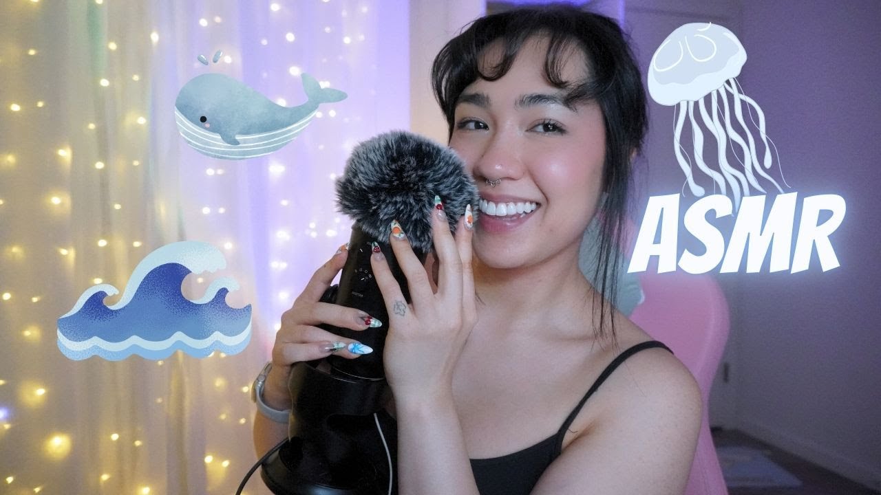 ASMR com Gatilhos que vão DERRETER o seu Cérebro (medusa, mergulho da baleia, cafuné, pincel e mais)