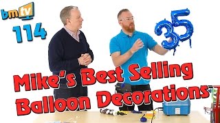 Download the video "Mike's Best Selling Balloon Decorations  - BMTV 114"