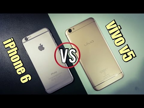 iPhone 6 vs Vivo V5 | GREAT MASSIVE COMPARISON