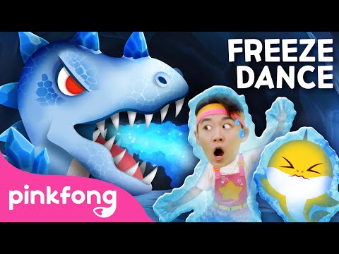 Freeze Dance with Hoi | The Wiggle Dance 🦖 | Hoi’s Playground | Pinkfong Official