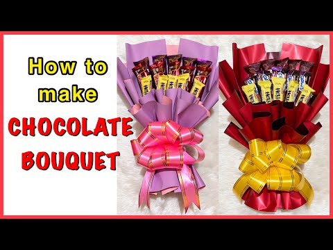 HOW TO MAKE CHOCOLATE BOUQUET | Affordable Chocolate Bouquet Tutorial